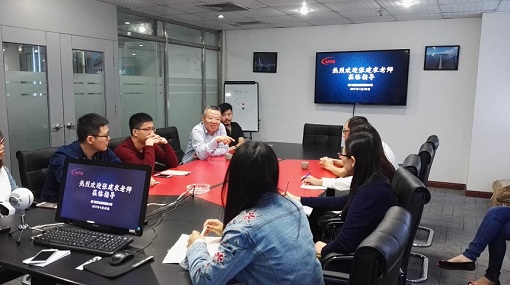 張建農先生與精藝達翻譯公司員工座談