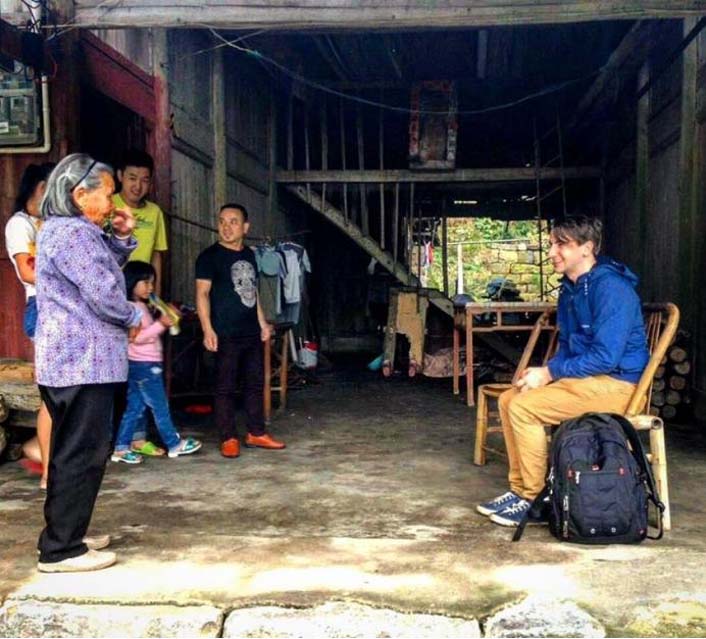 Christopher在中國(guó)農(nóng)村