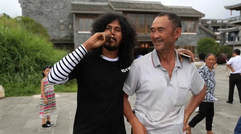 Upul與中國(guó)朋友