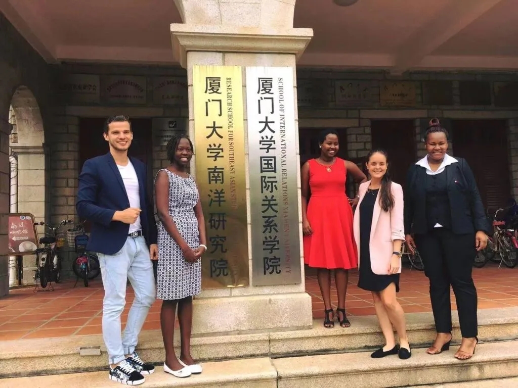 法露麗在廈門大學(xué)