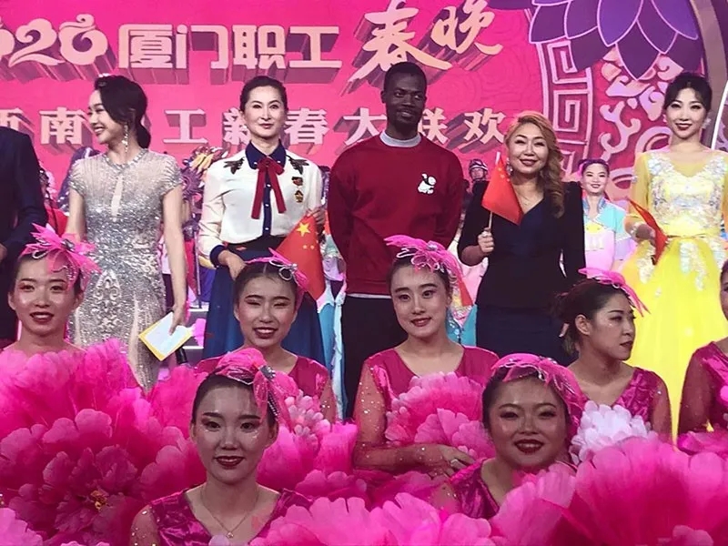 Hanna受邀參加廈門衛(wèi)視的春節(jié)音樂會