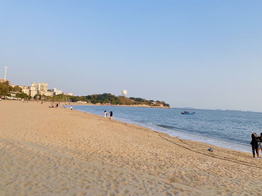 廈門(mén)沙灘景色