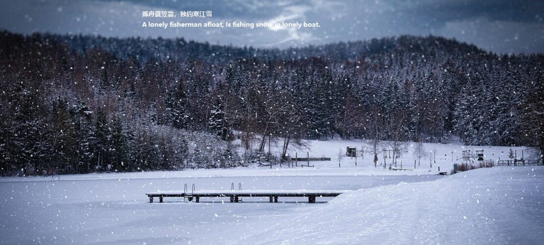 柳宗元的《江雪》英文翻譯