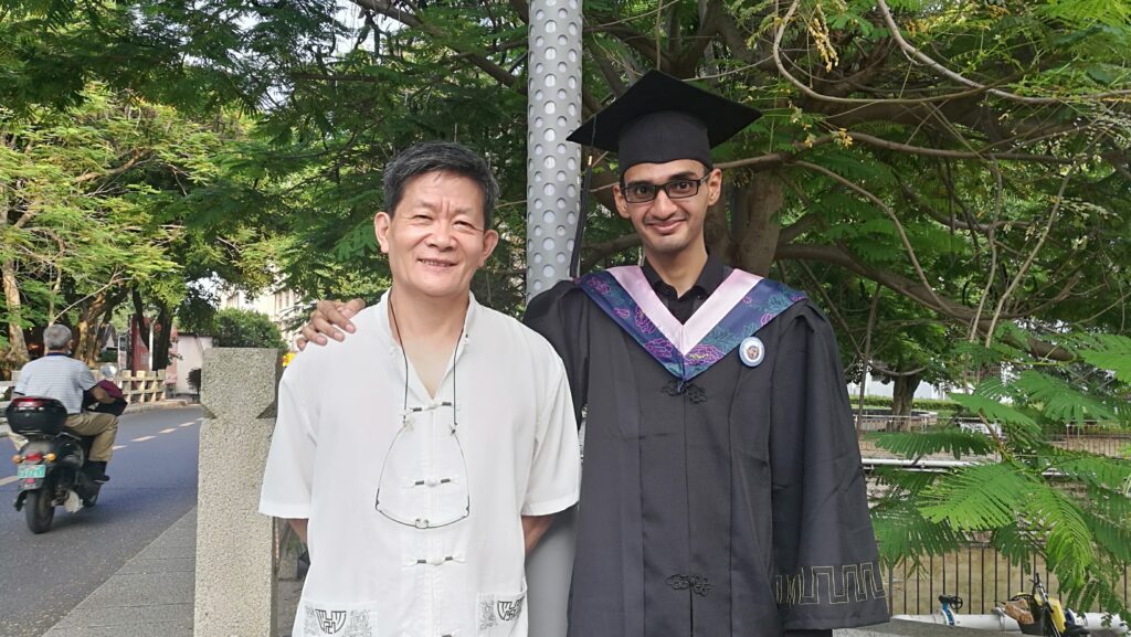 My professor Mr 張靈聰 who was guiding me throughout the journey and responsible for my Psychology Major.