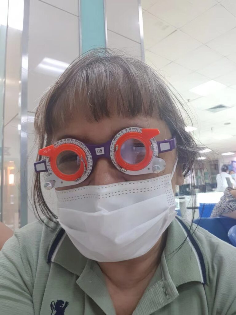 Tests before the cataract surgery