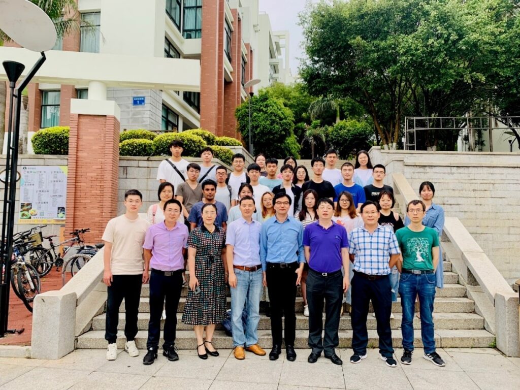Group photo during 2015-2019, lab mates and other Chinese friends