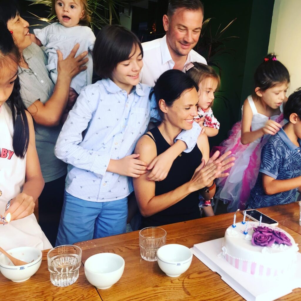 40th birthday celebration (a few hours after I started writing a book)