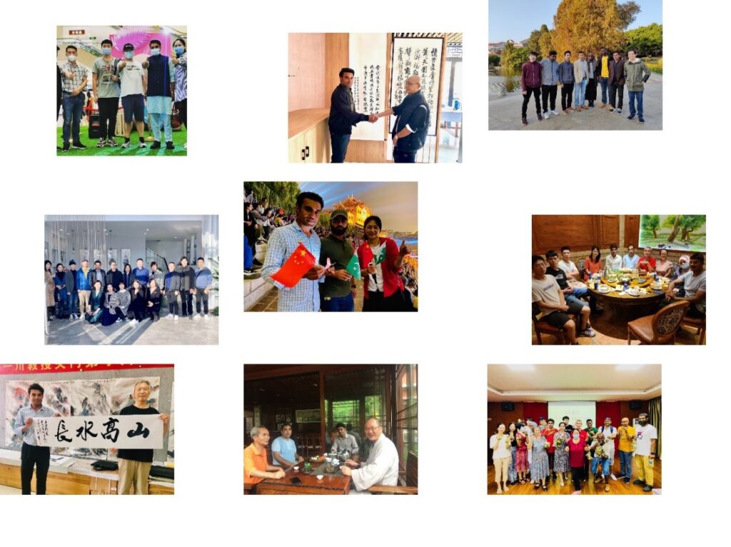 Some unforgettable moments with Chinese friends and professors