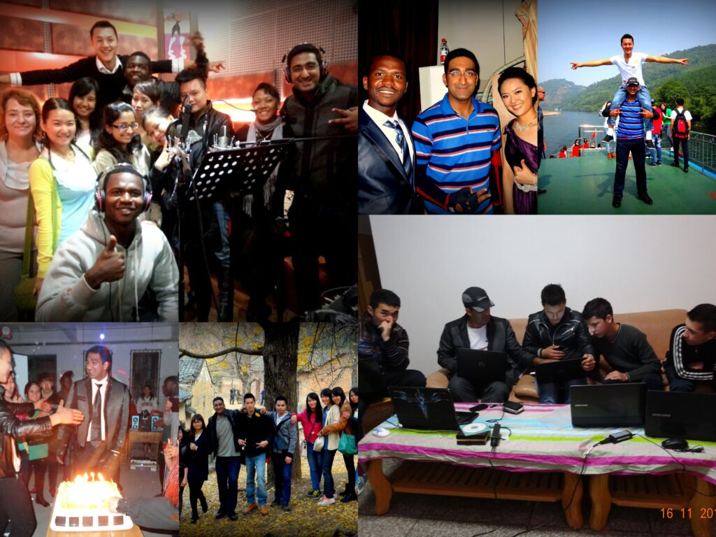 ?Creating new friendships, my first ever birthday celebration in China, taking the famous Li River cruise trip, recording songs in studio & helping friends with IT support.