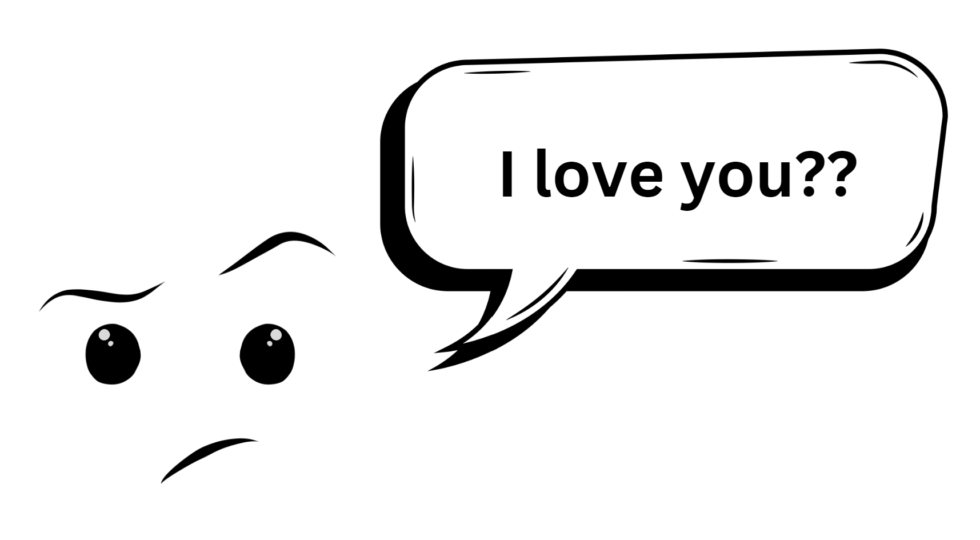 我愛你；肢體語言；口頭語言